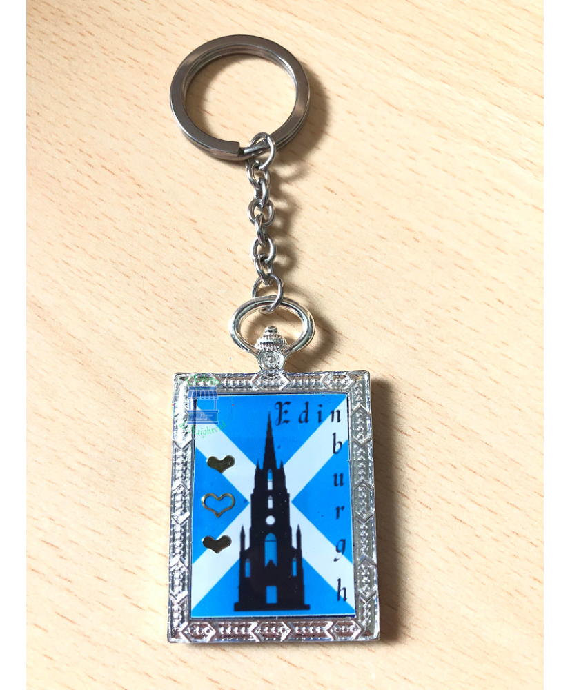 Keychain rectangular Edinburgh "The Hub" (former Tolbooth Kirk)