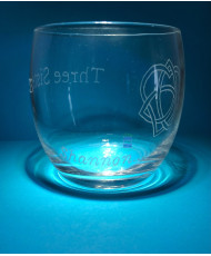 Glass engraved Shannon character, Three Sisters saga