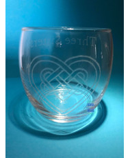 Glass engraved Anna character, Three Sisters saga