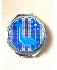 Nessie tartan blue/purple...