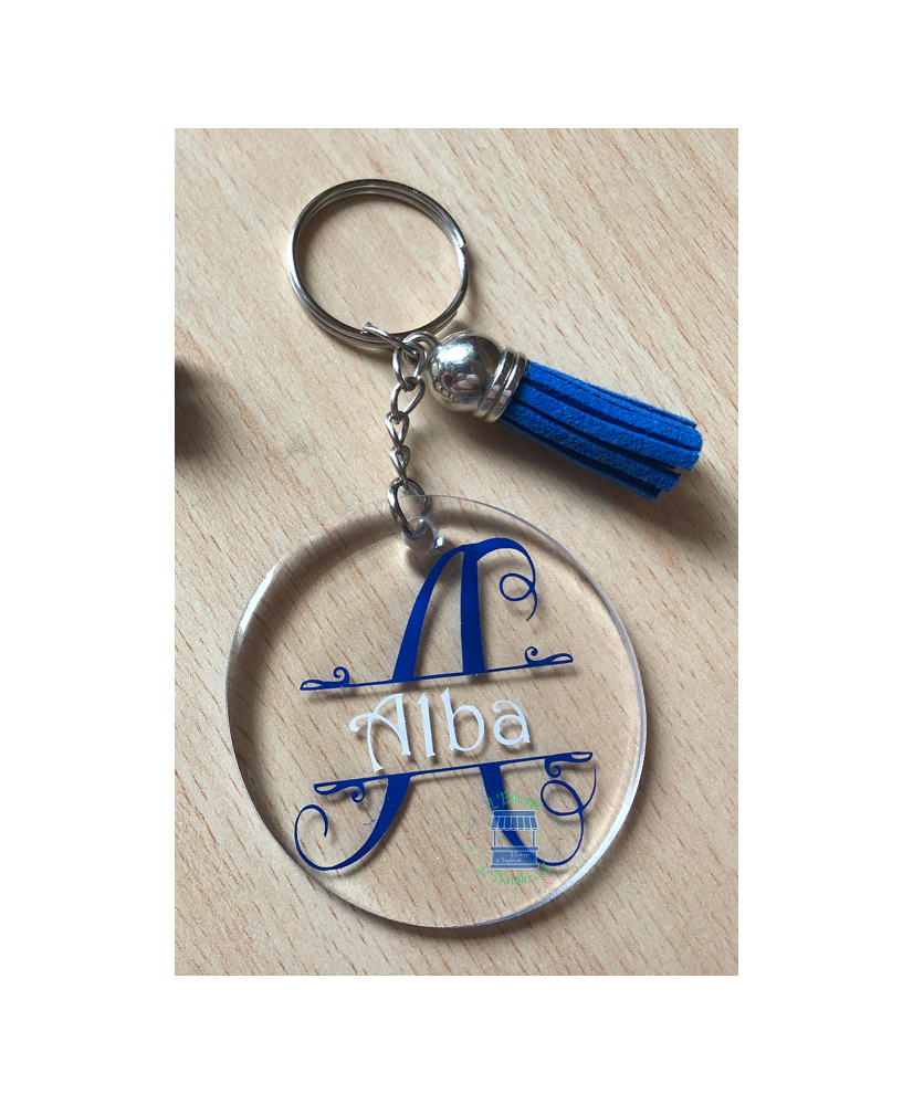 Keychain with the various names of Scotland (to choose)