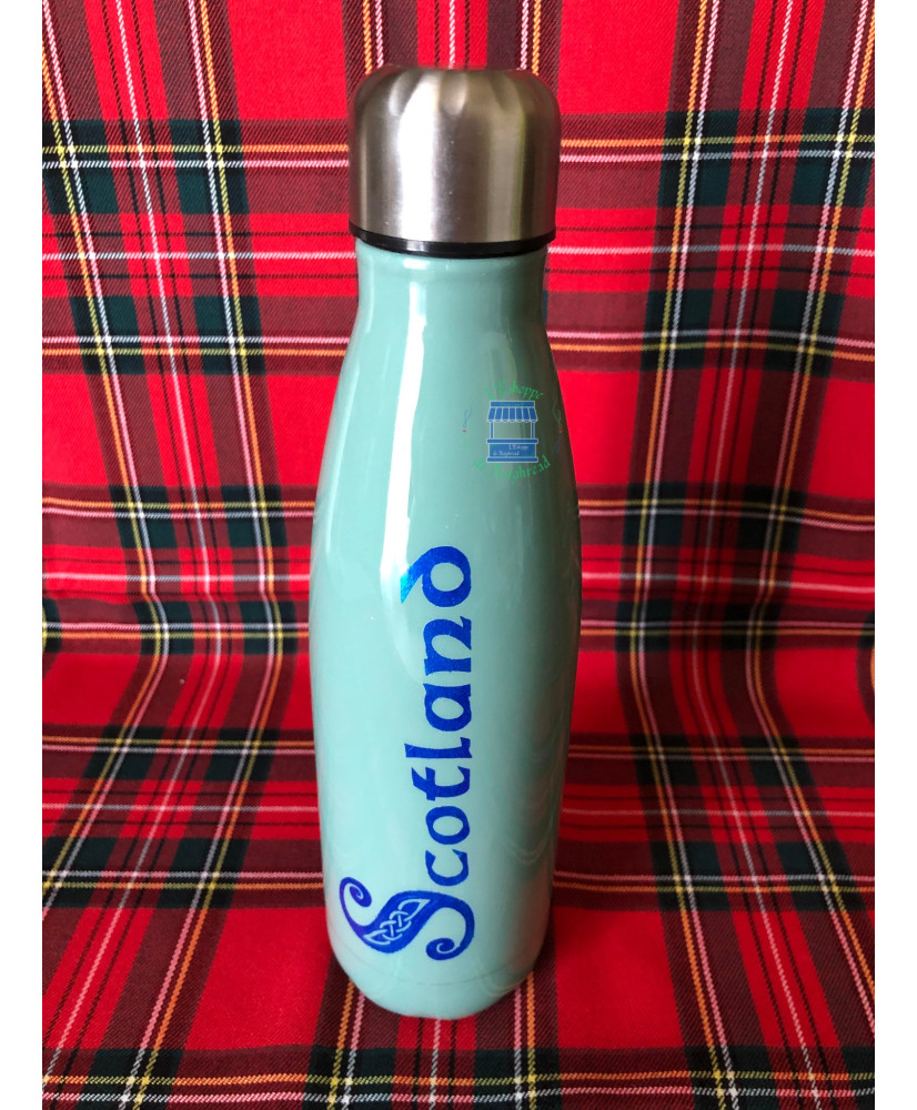 Large insulated bottle Scotland with map