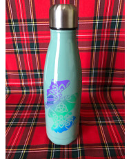 Large insulated bottle Scotland with map