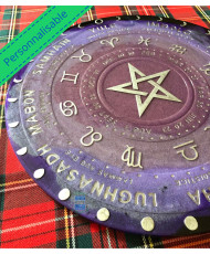 Wheel of the year pentagram CUSTOMIZABLE