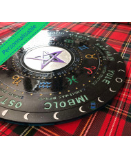 Wheel of the year pentagram CUSTOMIZABLE