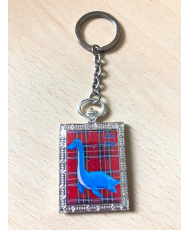 Keychain rectangular Nessie...